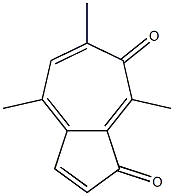 4,6,8-Trimethylazulene-1,7-dione