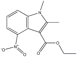 1,2-Dimethyl-4-nitro-1H-indole-3-carboxylic acid ethyl ester