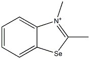 2,3-Dimethylbenzoselenazole-3-ium