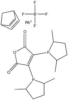 (-)-2,3-Bis[(2R,5R)-2,5-dimethylphospholanyl]maleic anhydride(norbornadiene)rhodium(I) tetrafluoroborate