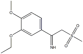 1-(3-ethoxy-4-methoxyphenyl)-2-(methylsulfonyl)ethan-1-imine