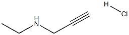 N-Ethylpropargylamine Hydrochloride Structural