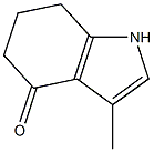 3-methyl-4,5,6,7-tetrahydro-1H-indol-4-one Structural