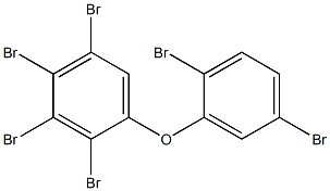 2,2',3,4,5,5'-HEXABROMODIPHENYL ETHER Structural