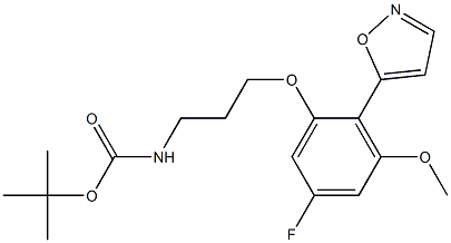 tert-butyl (3-(5-fluoro-2-(isoxazol-5-yl)-3-methoxyphenoxy)propyl)carbamate