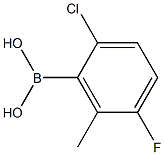 2-Chloro-5-fluoro-6-methylphenylboronic acid