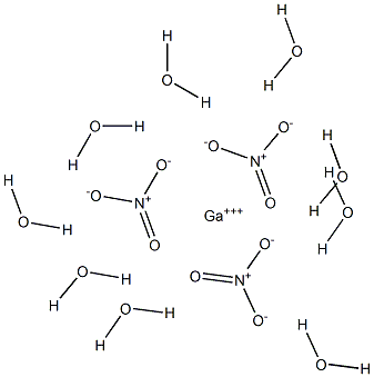 GALLIUM(III) NITRATE NONAHYDRATE, LUMP Structural
