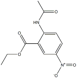 2-ACETAMIDO-5-NITROBENZOIC ACID ETHYL ESTER Structural