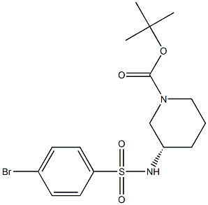 (S)-tert-Butyl 3-(4-bromophenylsulfonamido)piperidine-1-carboxylate
