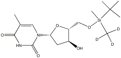 5'-O-tert-Butyldimethylsilyl-D3-thymidine