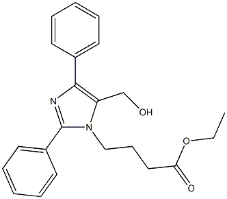 ETHYL 4-[5-(HYDROXYMETHYL)-2,4-DIPHENYL-1H-IMIDAZOL-1-YL]BUTANOATE