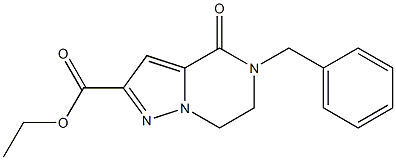 ETHYL 5-BENZYL-4-OXO-4,5,6,7-TETRAHYDROPYRAZOLO[1,5-A]PYRAZINE-2-CARBOXYLATE