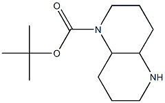 tert-butyl octahydro-1,5-naphthyridine-1(2H)-carboxylate Structural