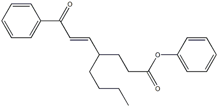 4-[(E)-3-oxo-3-phenyl-1-propenyl]phenyl octanoate