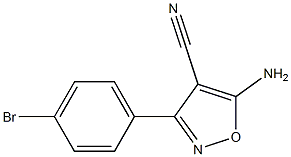 5-amino-3-(4-bromophenyl)-4-isoxazolecarbonitrile