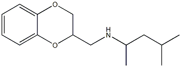 (2,3-dihydro-1,4-benzodioxin-2-ylmethyl)(4-methylpentan-2-yl)amine