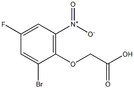 (2-bromo-4-fluoro-6-nitrophenoxy)acetic acid