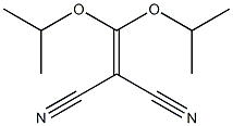 (diisopropoxymethylene)malononitrile Structural