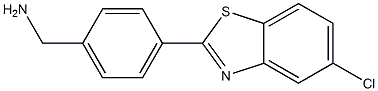 [4-(5-chloro-1,3-benzothiazol-2-yl)phenyl]methanamine