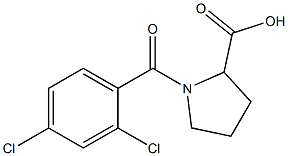 1-(2,4-dichlorobenzoyl)pyrrolidine-2-carboxylic acid