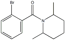 1-(2-bromobenzoyl)-2,6-dimethylpiperidine