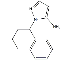 1-(3-methyl-1-phenylbutyl)-1H-pyrazol-5-amine