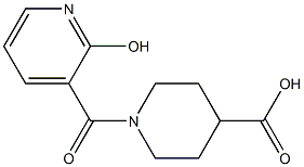 1-[(2-hydroxypyridin-3-yl)carbonyl]piperidine-4-carboxylic acid