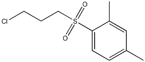 1-[(3-chloropropyl)sulfonyl]-2,4-dimethylbenzene