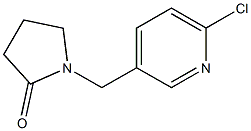 1-[(6-chloropyridin-3-yl)methyl]pyrrolidin-2-one