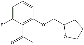 1-[2-fluoro-6-(oxolan-2-ylmethoxy)phenyl]ethan-1-one