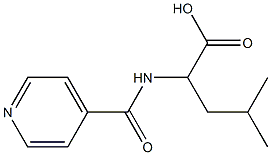 2-(isonicotinoylamino)-4-methylpentanoic acid