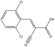 2-cyano-3-(2,6-dichlorophenyl)prop-2-enoic acid