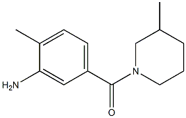 2-methyl-5-[(3-methylpiperidin-1-yl)carbonyl]aniline