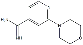 2-morpholin-4-ylpyridine-4-carboximidamide