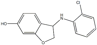 3-[(2-chlorophenyl)amino]-2,3-dihydro-1-benzofuran-6-ol