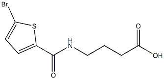 4-[(5-bromothiophen-2-yl)formamido]butanoic acid