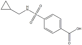 4-[(cyclopropylmethyl)sulfamoyl]benzoic acid