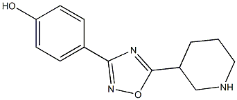 4-[5-(piperidin-3-yl)-1,2,4-oxadiazol-3-yl]phenol