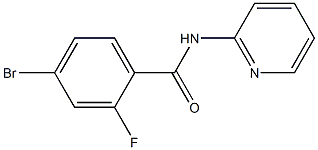 4-bromo-2-fluoro-N-pyridin-2-ylbenzamide