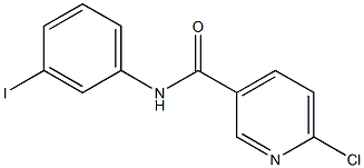 6-chloro-N-(3-iodophenyl)pyridine-3-carboxamide