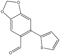 6-thien-2-yl-1,3-benzodioxole-5-carbaldehyde