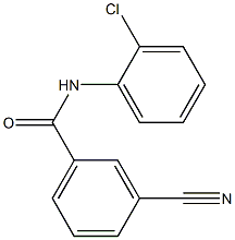 N-(2-chlorophenyl)-3-cyanobenzamide