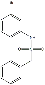 N-(3-bromophenyl)-1-phenylmethanesulfonamide