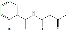 N-[1-(2-bromophenyl)ethyl]-3-oxobutanamide