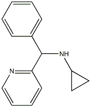 N-[phenyl(pyridin-2-yl)methyl]cyclopropanamine