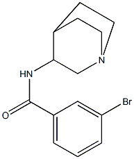 N-1-azabicyclo[2.2.2]oct-3-yl-3-bromobenzamide