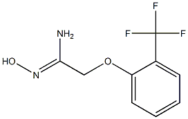 N'-hydroxy-2-[2-(trifluoromethyl)phenoxy]ethanimidamide