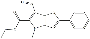 ethyl 6-formyl-4-methyl-2-phenyl-4H-furo[3,2-b]pyrrole-5-carboxylate