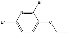 2,6-dibromopyridin-3-yl ethyl ether Structural Picture