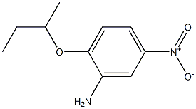 2-sec-Butoxy-5-nitroaniline Structural